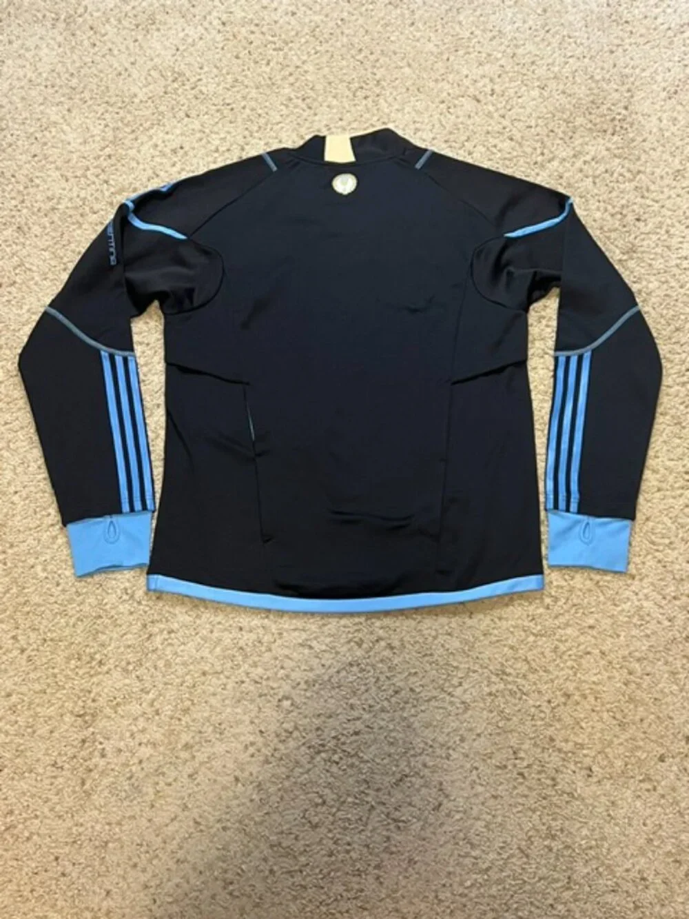 Argentina Adidas 2010 Formotion Black Thermal Long Sleeve Training Top Sz Large